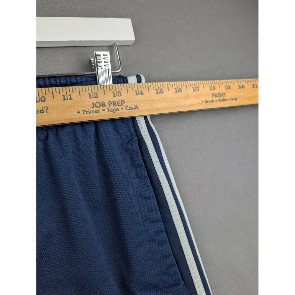 Adidas Mens Navy‎ Blue Three Stripe Track Pants Medium